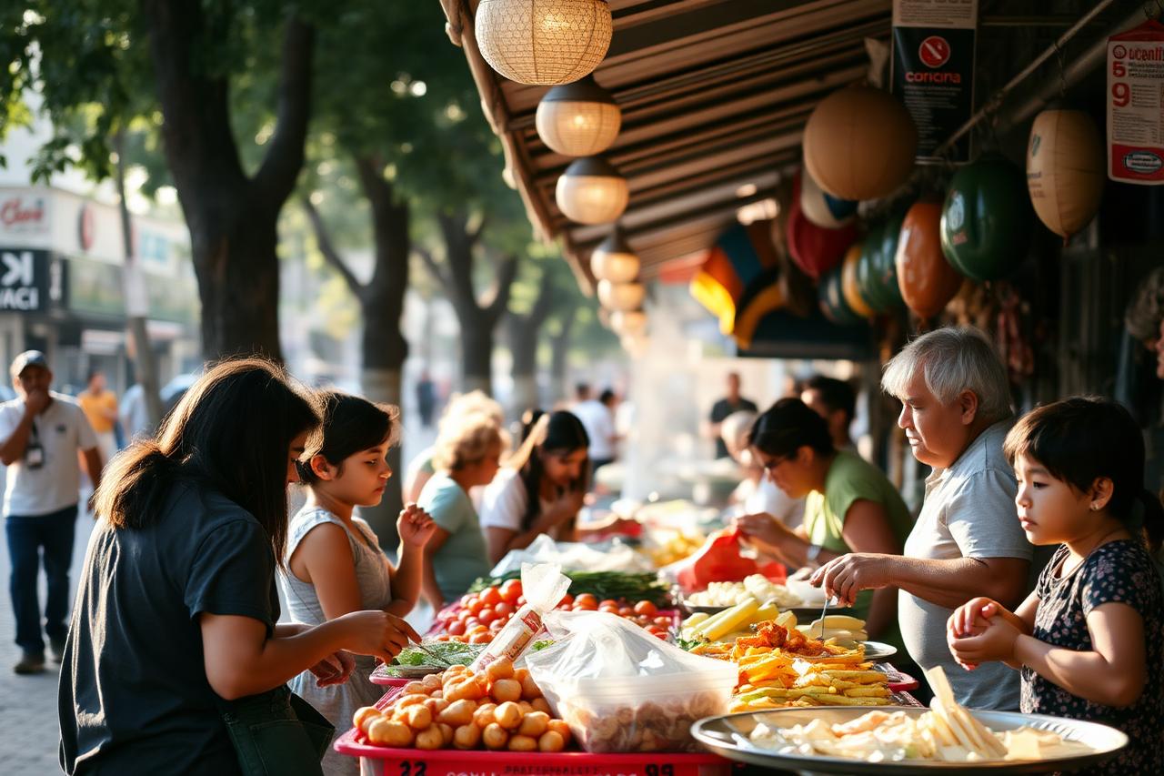 Family meals in public squares: the return of the shared table